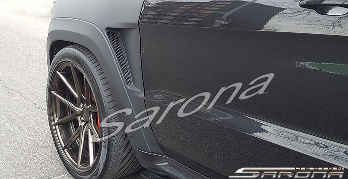 Custom Jeep Grand Cherokee  SUV/SAV/Crossover Fenders (2011 - 2019) - $1190.00 (Part #JP-001-FD)